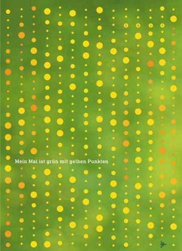 Neid Ist Grau Mit Gelben Punkten Mein Mai ist grün mit gelben Punkten – Gregor Calendar Award